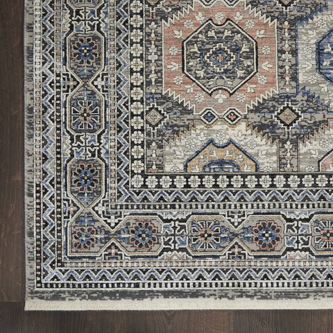 Nourison Starry Nights Grey 80 X 100 Area Rug 805-142714 Image 1