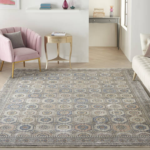 Nourison Starry Nights Grey 80 X 100 Area Rug 805-142714 Image 3