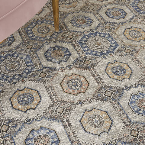 Nourison Starry Nights Grey 80 X 100 Area Rug 805-142714 Image 4