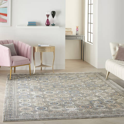 Nourison Starry Nights Grey 80 X 100 Area Rug 805-142714 Image 5