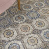 Nourison Starry Nights Grey 80 X 100 Area Rug 805-142714 Thumb 4