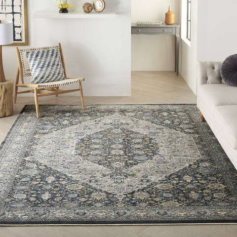 Nourison Starry Nights Grey 80 X 100 Area Rug 805-142716 Image 3