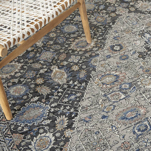 Nourison Starry Nights Grey 80 X 100 Area Rug 805-142716 Image 4