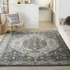 Nourison Starry Nights Grey 80 X 100 Area Rug  805-142716 Thumb 3