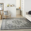 Nourison Starry Nights Grey 80 X 100 Area Rug  805-142716 Thumb 5