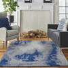 Nourison Symmetry Grey 53 X 79 Area Rug 805-142747 Thumb 3