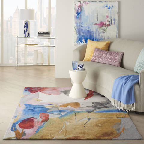 Nourison Symmetry Multicolor 39 X 59 Area Rug 805-142748 Image 3