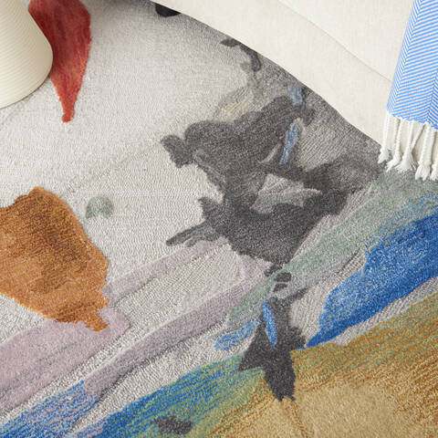 Nourison Symmetry Multicolor 39 X 59 Area Rug 805-142748 Image 4