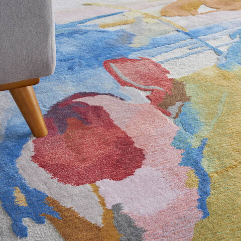 Nourison Symmetry Multicolor 79 X 99 Area Rug 805-142750 Image 4