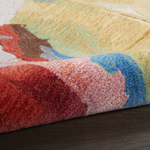 Nourison Symmetry Multicolor 86 X 116 Area Rug 805-142751 Image 2