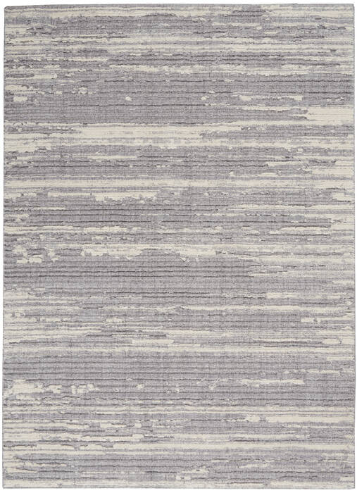 Nourison Textured Contemporary Grey 40 X 60 Area Rug 805-142769 Image 0