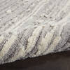 Nourison Textured Contemporary Grey 40 X 60 Area Rug 805-142769 Thumb 2