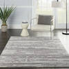 Nourison Textured Contemporary Grey 40 X 60 Area Rug 805-142769 Thumb 3