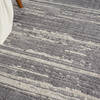 Nourison Textured Contemporary Grey 710 X 910 Area Rug 805-142771 Thumb 4
