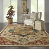 Nourison Traditional Vintage Beige 80 X 110 Area Rug  805-142786 Thumb 3