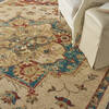 Nourison Traditional Vintage Beige 80 X 110 Area Rug  805-142786 Thumb 4