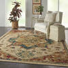 Nourison Traditional Vintage Beige 80 X 110 Area Rug  805-142786 Thumb 5