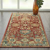 Nourison Traditional Vintage Red 30 X 50 Area Rug 805-142793 Thumb 3