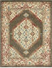 Nourison Traditional Vintage Brown 80 X 110 Area Rug 805-142803 Thumb 0