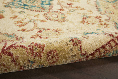 Nourison Traditional Vintage Beige Runner 22 X 76 Area Rug 805-142812 Image 2