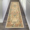 Nourison Traditional Vintage Beige Runner 22 X 76 Area Rug 805-142812 Thumb 3