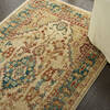 Nourison Traditional Vintage Beige 30 X 50 Area Rug 805-142813 Thumb 4