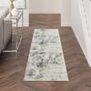Nourison Trance Beige Runner 22 X 76 Area Rug 805-142818 Thumb 3