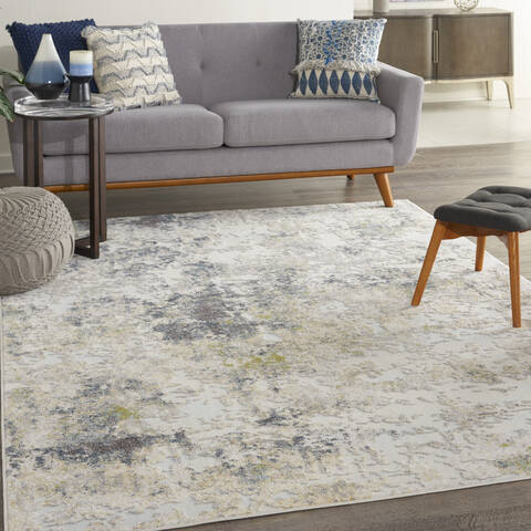 Nourison Trance Beige 710 X 910 Area Rug 805-142822 Image 3