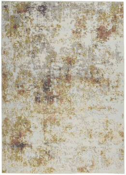 Nourison Trance Multicolor Rectangle 4x6 ft Polypropylene Carpet 142824