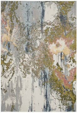 Nourison Trance Multicolor Rectangle 8x10 ft Polypropylene Carpet 142837