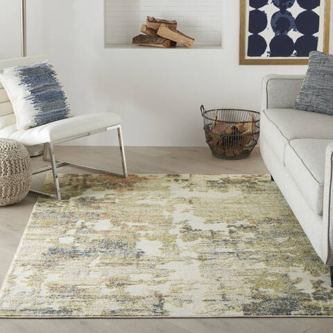 Nourison Trance Beige 311 X 511 Area Rug 805-142839 Image 3