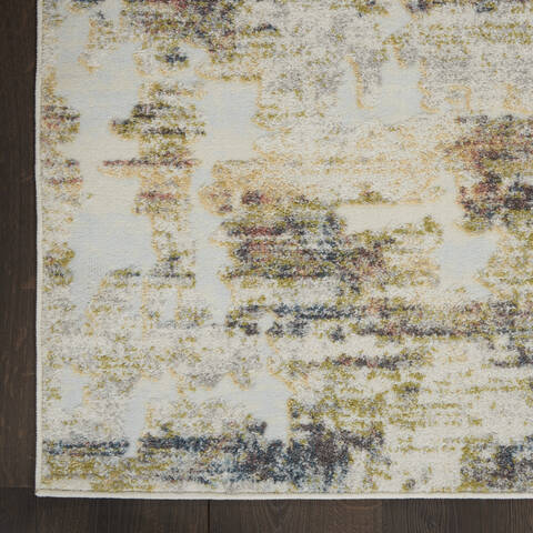 Nourison Trance Beige 66 X 96 Area Rug 805-142841 Image 1
