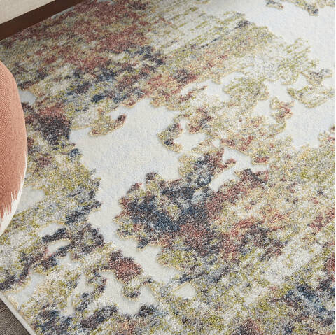 Nourison Trance Beige 66 X 96 Area Rug 805-142841 Image 4