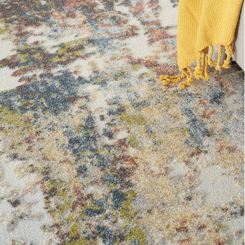 Nourison Trance Beige 53 X 73 Area Rug 805-142845 Image 4