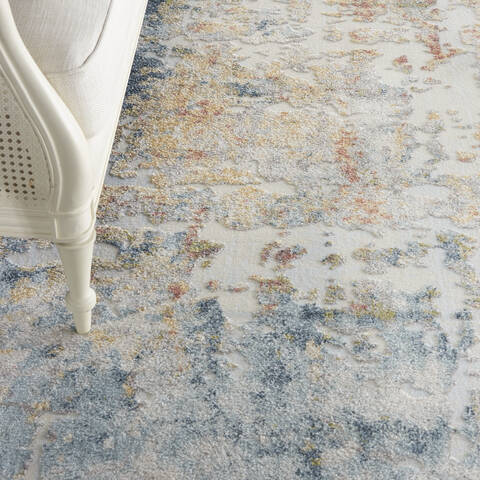 Nourison Trance Beige 66 X 96 Area Rug 805-142846 Image 4