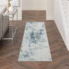 Nourison Trance Blue Runner 22 X 76 Area Rug  805-142848 Thumb 3