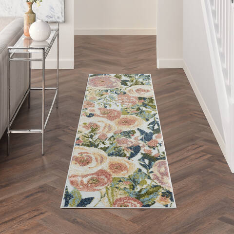 Nourison Trance Multicolor Runner 22 X 76 Area Rug 805-142858 Image 3