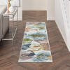 Nourison Trance Beige Runner 22 X 76 Area Rug 805-142863 Thumb 3