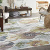 Nourison Trance Beige 66 X 96 Area Rug  805-142866 Thumb 3