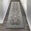 Nourison Tranquil Grey Runner 23 X 73 Area Rug  805-142875 Thumb 3