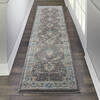 Nourison Tranquil Grey Runner 23 X 73 Area Rug 805-142875 Thumb 3