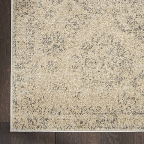 Nourison Tranquil Beige 40 X 60 Area Rug 805-142878 Image 1