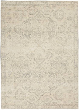 Nourison Tranquil Beige Rectangle 6x9 ft Polypropylene Carpet 142880