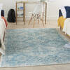 Nourison Tranquil Blue 40 X 60 Area Rug  805-142881 Thumb 3