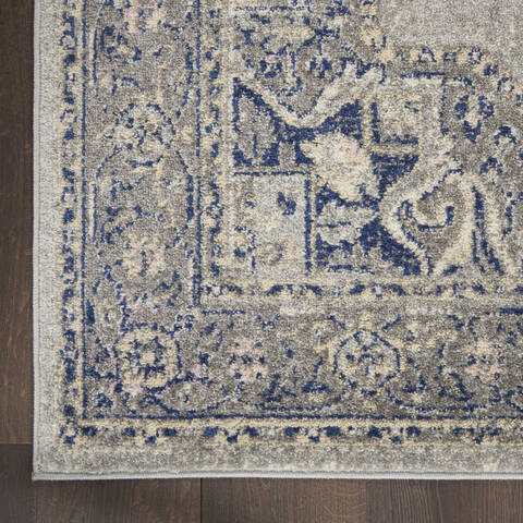 Nourison Tranquil Grey 40 X 60 Area Rug 805-142884 Image 1