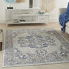 Nourison Tranquil Grey 40 X 60 Area Rug 805-142884 Thumb 3