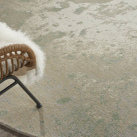 Nourison Twilight Beige Round 80 X 80 Area Rug 805-142891 Image 4