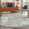 Nourison Twilight Beige Round 80 X 80 Area Rug 805-142898 Thumb 3