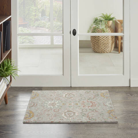 Nourison Twilight Grey 20 X 30 Area Rug 805-142902 Image 3