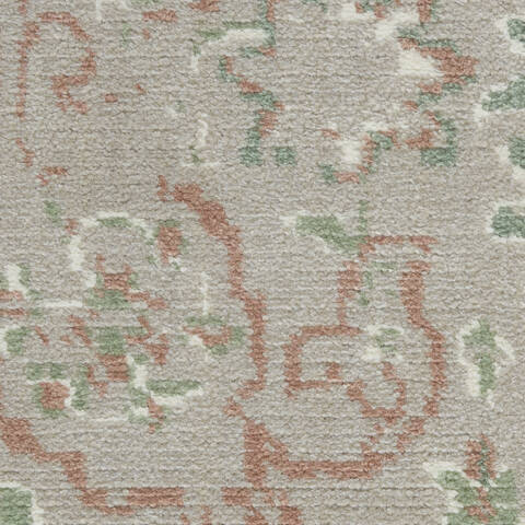 Nourison Twilight Grey Round 80 X 80 Area Rug 805-142905 Image 5